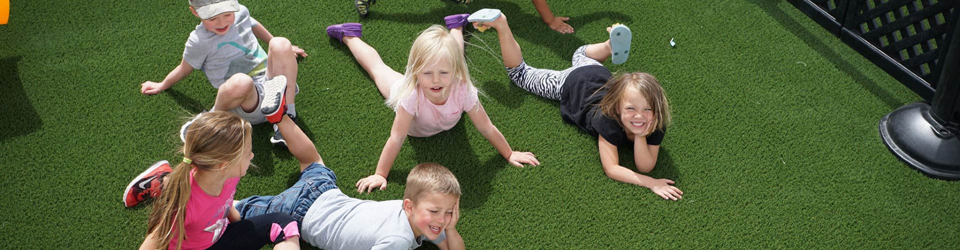 Synthetic playground turf in Georgia