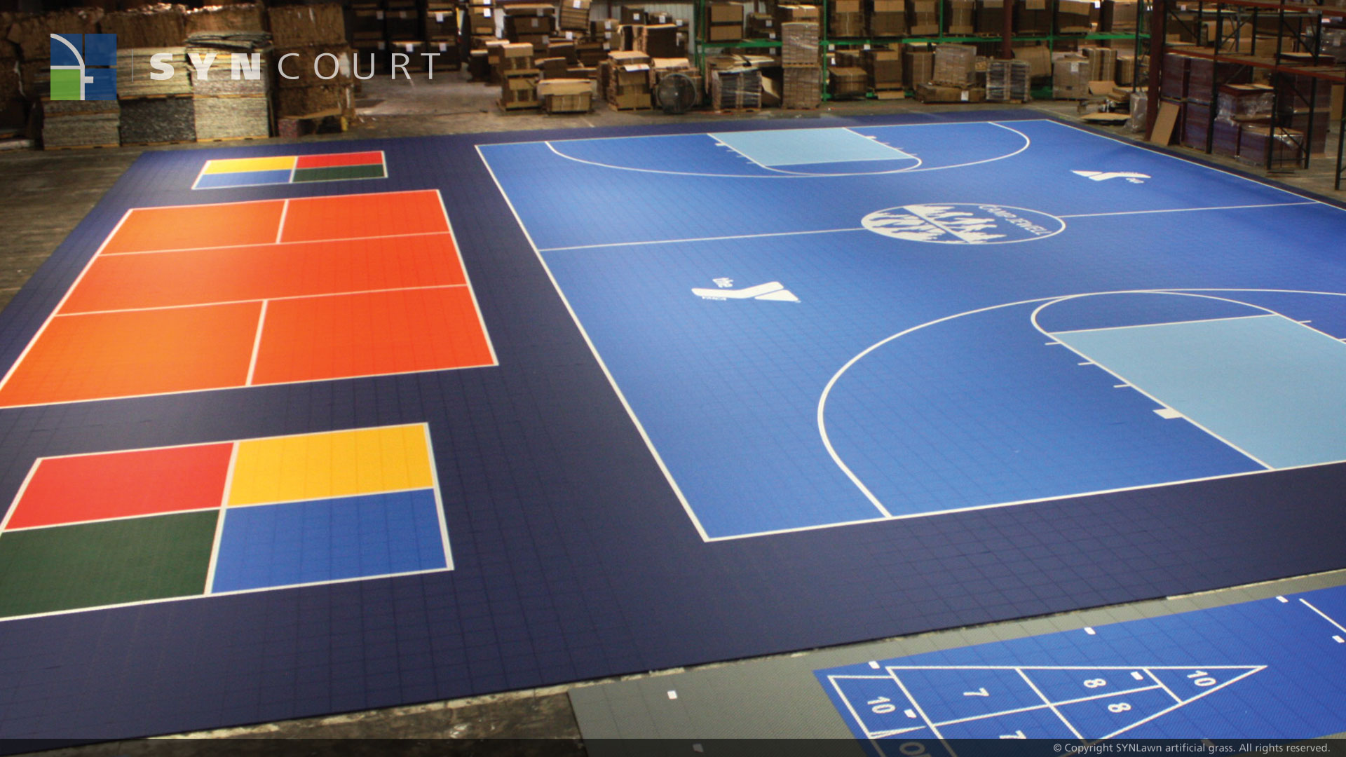 Artificial court flooring in Atlanta, GA 