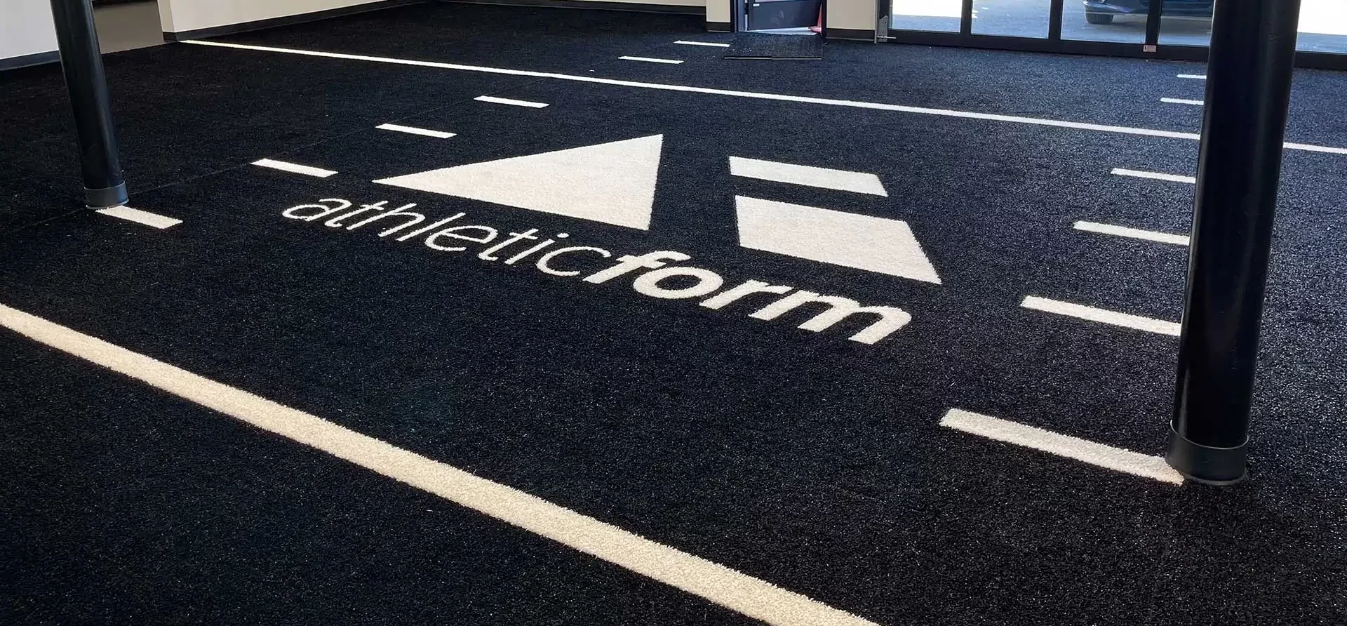 Agility turf in a gym in Atlanta, GA 