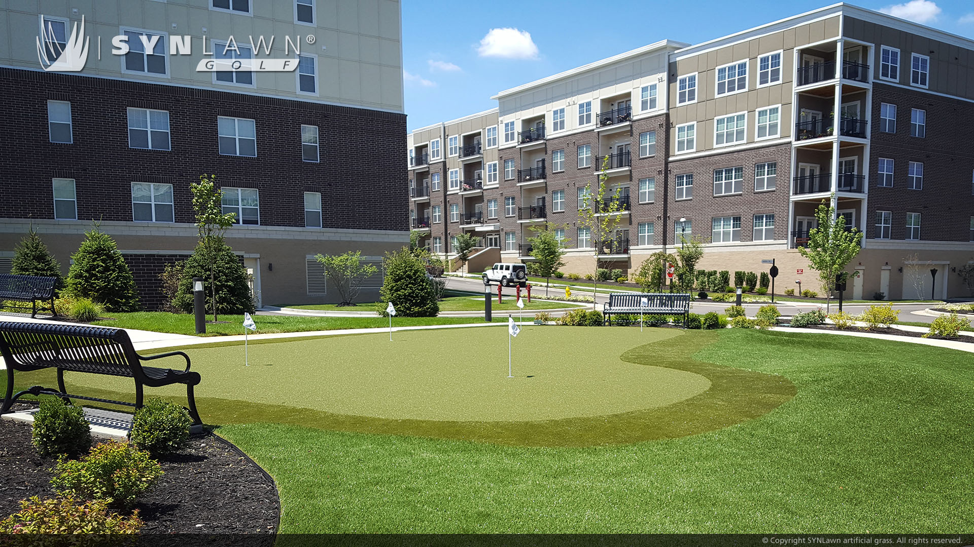 Putting green in Atlanta, GA