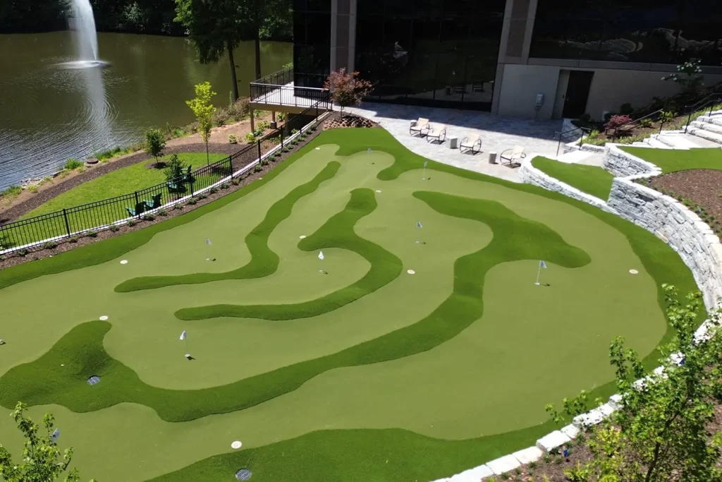 artificial grass putting green