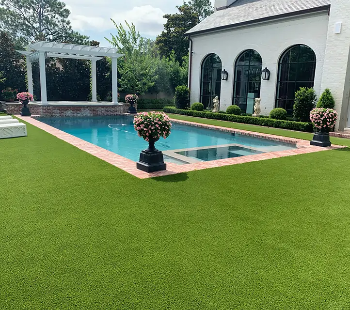 atlanta-artificial-grass-installation-lawn-2 Residential turf installation from SYNLawn
