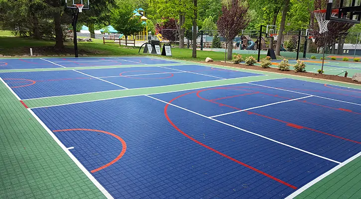 SYNLawn Georgia sport court installation